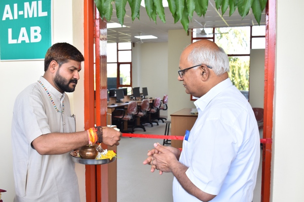 Inauguration of a State-of-the-Art AI–ML Laboratory at JUET